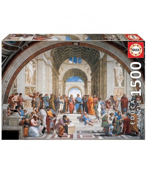 EDUCA - Puzzle - 1500 Art collection (classe de danse / School of Athens)