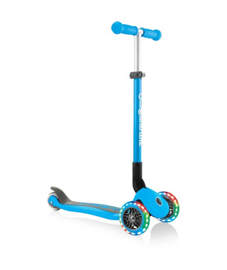 Trottinette enfant GLOBBER Primo pliable 3 roues - Bleu ciel