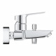 GROHE Mitigeur monocommande Bain /Douche Start, robinet avec inverseur, mousseur économique d'eau, rosace incluses, chromé, 2…