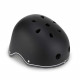 GLOBBER - Casque Vélo Enfant Primo - Noir - Taille S