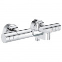 GROHE Robinet thermostatique bain douche Precision Get, montage mural, indicateur de température, filtres intégrés, chromé,34…