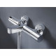 GROHE Robinet thermostatique bain douche Precision Get, montage mural, indicateur de température, filtres intégrés, chromé,34…