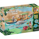 PLAYMOBIL - 71010 - Wiltopia - Pirogue et lamantins -  Plus de 80% de matériaux recyclés ou biosourcés