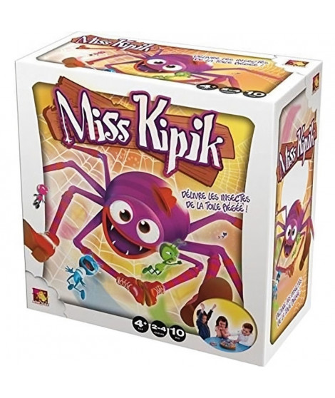Miss Kipik | Jeu de société | a partir de 4 ans | 2 a 4 joueurs | 10 minutes | Zygomatic