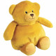 JEMINI Peluche bouillotte Ours - A chauffer au micro-ondes micro perles d'argile +/- 19 cm