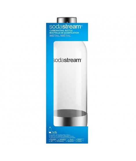 SODASTREAM Bouteille de gazéification grand modele base métal