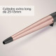 Fer a Boucler - BaByliss - C454E - Boucleur Conical Wand en quartz céramique pour des boucles naturelles, jusqu'a 210°C