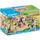 PLAYMOBIL - 70996 - Parcours d'obstacles avec chevaux