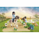 PLAYMOBIL - 70996 - Parcours d'obstacles avec chevaux