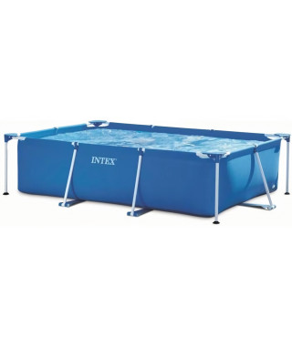 Intex - 28275FS - Kit piscine metal frame junior rectangulaire tubulaire 3,00 x 2,00 x 0,75m