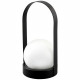 Lanterne solaire métal - boule perlée - GALIX - 10 Lumens - 8 heures d'éclairage - LED blanche