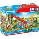 PLAYMOBIL - 70987 - City Life - Espace Détente avec Piscine - 159 pieces - Rouge - Mixte