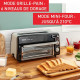 TEFAL Grille-pain et mini-four, Acier inoxydable, 6 niveaux de dorage, Température du grill jusqu'a 210°C, Toast N Grill TL60…