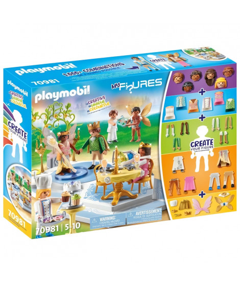 PLAYMOBIL - 70981 - My Figures: Bal enchanté - Figures - Combine tes personnages Histoire & Imaginaire