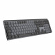 Logitech - Clavier Sans Fil - MX - Mécanique - Rétroéclairé Performant - Touches Tactiles - Graphite