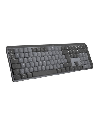 Logitech - Clavier Sans Fil - MX - Mécanique - Rétroéclairé Performant - Touches Tactiles - Graphite