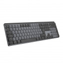 Logitech - Clavier Sans Fil - MX - Mécanique - Rétroéclairé Performant - Touches Tactiles - Graphite