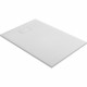 Receveur de douche extra-plat texture effet pierre TERRENO RECTANGLE 120 x 80 cm blanc