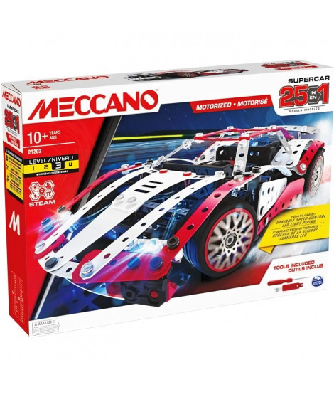 MECCANO - Supercar 25 modeles motorisés