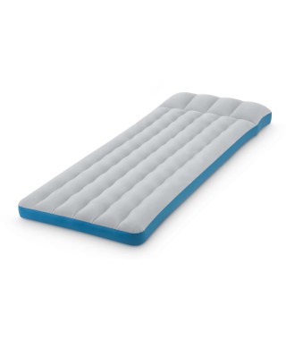 INTEX Matelas de Camping Gonflable - 1 place - Gris