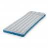 INTEX Matelas de Camping Gonflable - 1 place - Gris