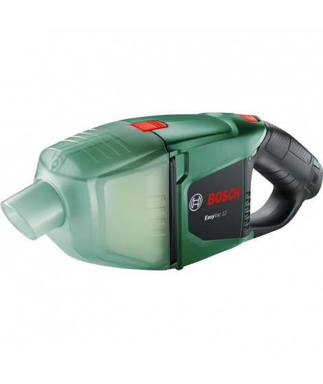 Aspirateur a main sans-fil Bosch - EasyVac 12 (Livré avec 1 Batterie, Chargeur et Accessoires)