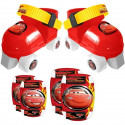 Patins a Roulettes ajustables 23 a 27 et Protections - Disney - CARS - Garçon - A partir de 3 ans