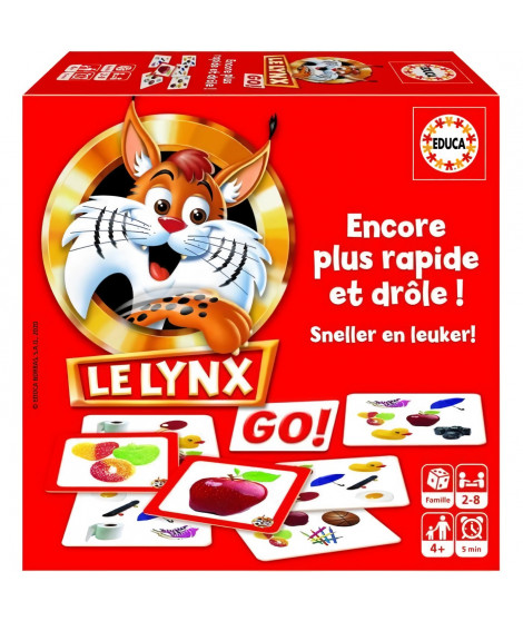 EDUCA - 18716 - Le Lynx - Jeu de cartes