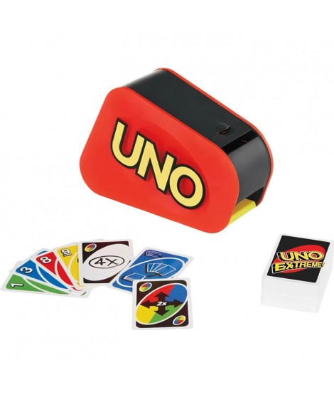 Mattel Games - Uno Extreme - Jeu de Cartes Famille - Des 7 ans