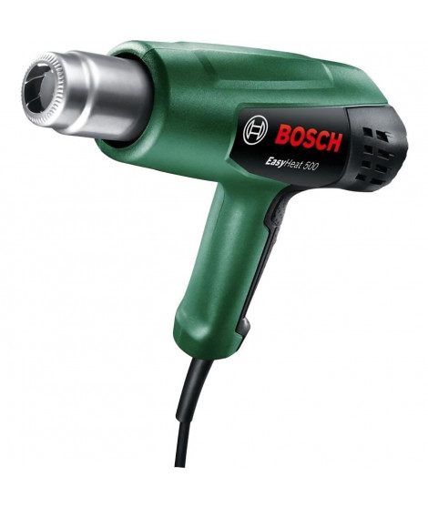Décapeur thermique Bosch - EasyHeat 500 (1600W, débit d'air: 240 / 450 l/min, température: 300/500°C)