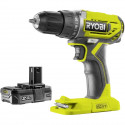 RYOBI Perceuse visseuse compacte 18 volts ONE+ et 2 batteries 2,0Ah - R18DD2-220S