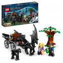LEGO 76400 Harry Potter La Diligence et les Sombrals de Poudlard, Jouet et Minifigurine de Chevaux et de Caleche des 7 ans