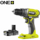 RYOBI Perceuse visseuse compacte 18 volts ONE+ et 2 batteries 2,0Ah - R18DD2-220S