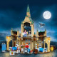 LEGO 76398 Harry Potter L'Infirmerie De Poudlard, Jouet Château et Tour de l'Horloge, Figurine Harry, Hermione, Ron, Enfants …