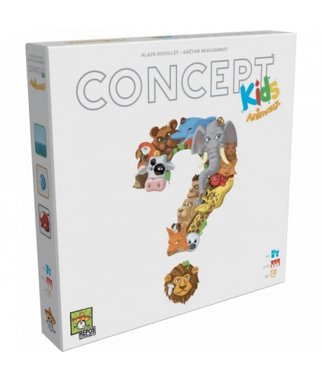 Concept Kids : Animaux  - Asmodee - Jeu de société