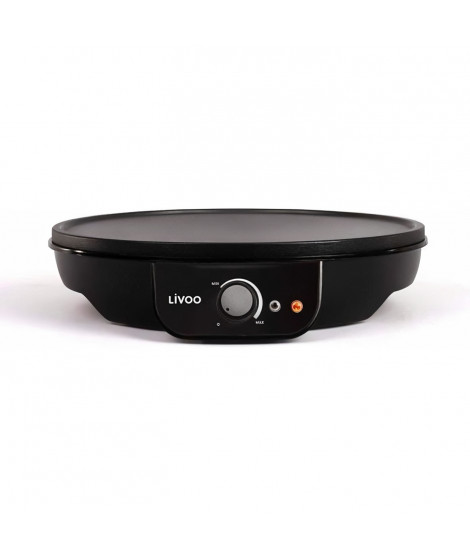 LIVOO DOP196 Crepiere 30cm 1000W - Noir