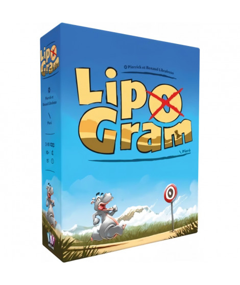 Lipogram  - Asmodee - Jeu de société