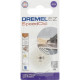 Brosse abrasive de précision DREMEL S472 (Diametre 25mm, Grain 120, Pour Ponçage et Polissage)