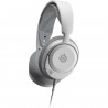 Casque-Micro Gaming STEELSERIES Arctis Nova 1P White - Filaire - Multiplateforme - Blanc / Gris