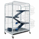 TYROL Cage tower 64x44x93cm - Pour rongeur