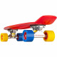 NIJDAM - Mini Skate Sunset Cruiser - Rouge