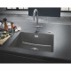 GROHE Evier composite K700U 610 x 460 mm Gris granite 31655AT0