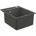 Evier a encastrer en pierre - minéraux GROHE - K700 - 40 x 50 x 20 cm - Gris anthracite