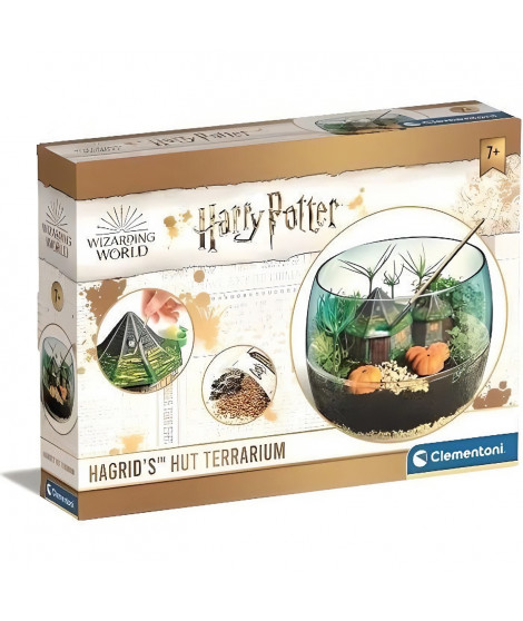 Terrarium Harry Potter - CLEMENTONI - Cabane de Hagrid a reproduire