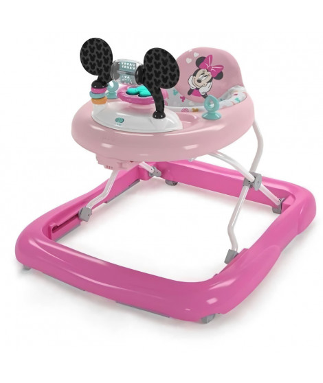 BRIGHT STARTS Trotteur bébé Disney baby Minnie - Lumineux et Musical - 61 x 69 x 63 cm - Multicolore - Des 6 mois