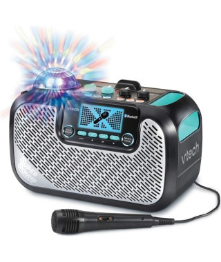 Enceinte Karaoké VTECH - Supersound Karaoke - 40W - Noir et gris - Pour enfants a partir de 14 ans