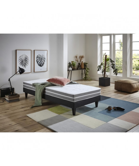 DORMIPUR Matelas 90x190cm - Mousse mémoire de forme - 16cm