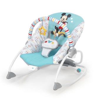 DISNEY BABY Rocker Disney baby Mickey, évolutif, bleu, jusqu'a 36 mois