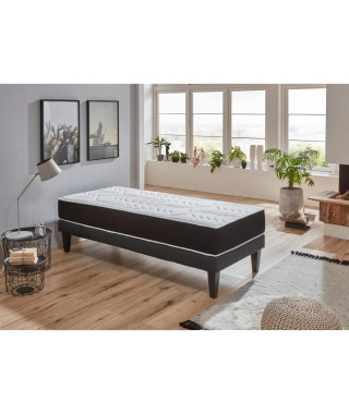 DORMIPUR Matelas 90x190 - Mousse mémoire de forme - 22 cm - Ferme - V1080