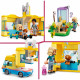 LEGO Friends 41741 La Fourgonnette de Sauvetage Canin, Jouet Animaux Enfants 6 Ans, Série 2023